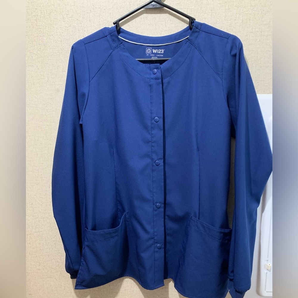 Wonder wink scrub jacket